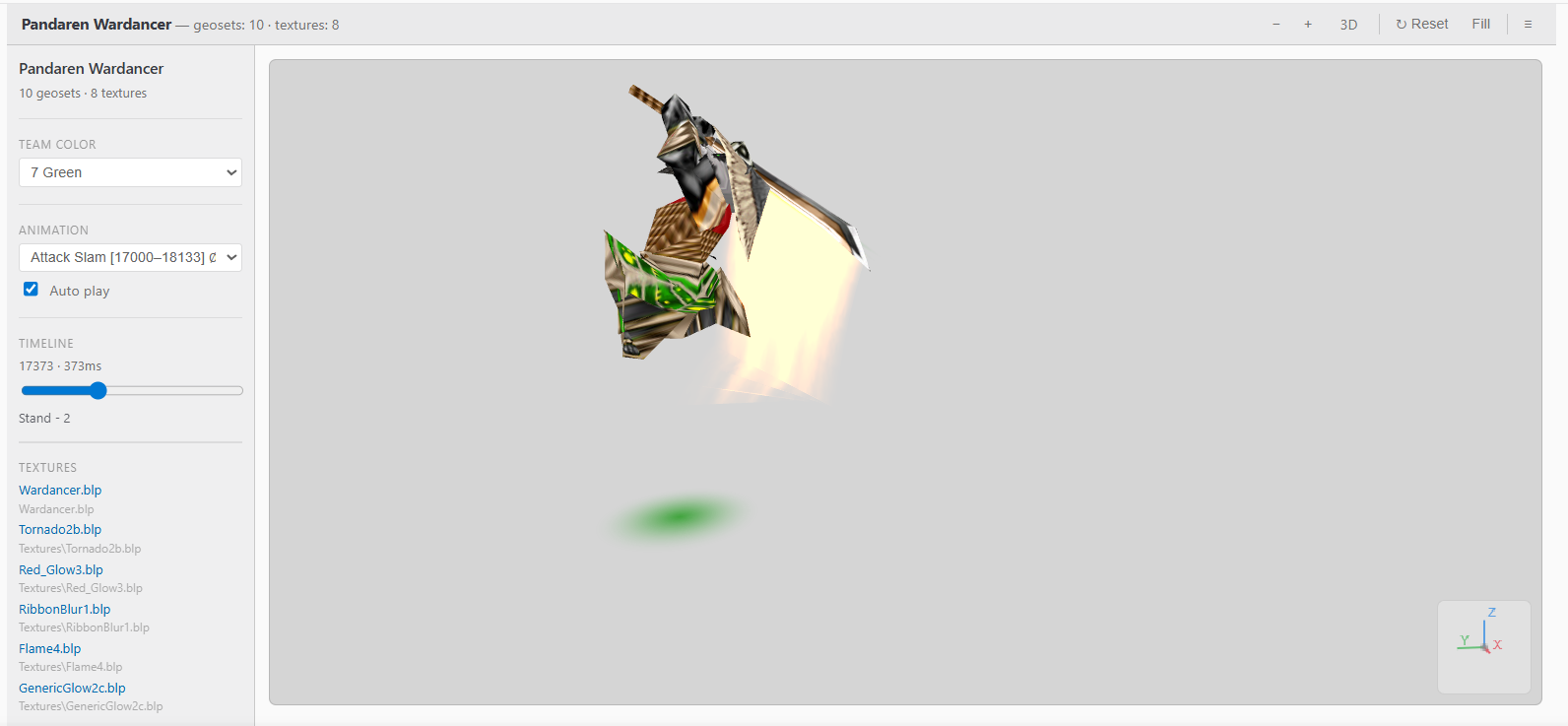 Preview of the VSCode asset viewer