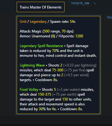 In-game-style preview of a rich Warcraft III tooltip